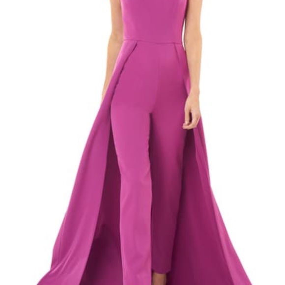 Kay Unger Jumpsuit Gown Size 6 - Picture 1 of 7